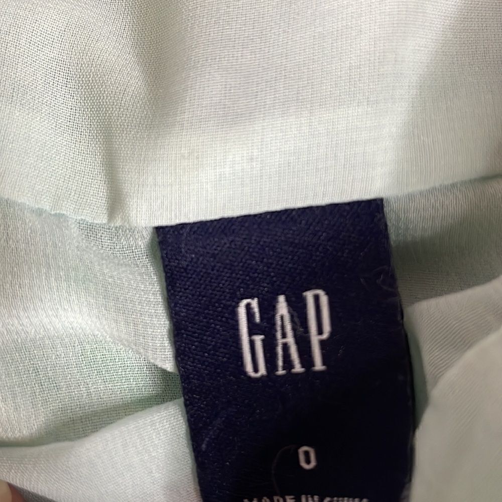 GAP Bright Multicolored Floral Skirt w/ Lining & Zipper on Side (Size:0) - Picture 9 of 14